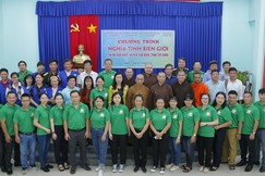 Ban Trị sự GHPGVN quận Bình Thạnh tham gia chương trình “Nghĩa tình biên giới”