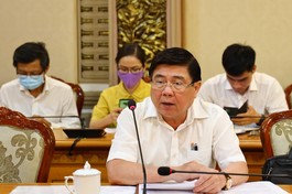 Chủ tịch UBND TP.HCM Nguyễn Thành Phong - Ảnh: TTBC TP.HCM