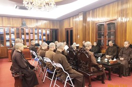 Tăng Ni sinh Học viện Phật giáo VN tại Hà Nội đăng ký tham gia tuyến đầu phòng chống dịch