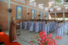 Thừa Thiên Huế: Chùa Giác Thế tổ chức khóa tu tuổi trẻ "Lắng nghe để hiểu"