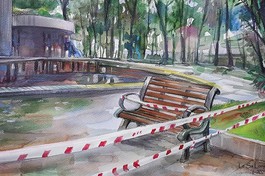 Ký họa Lê Sa Long - Ảnh: TTO