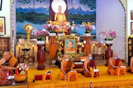 Chùa Tam Bảo (TP.Đà Nẵng) tổ chức nội bộ lễ húy kỵ cố Hòa thượng Thích Giới Nghiêm