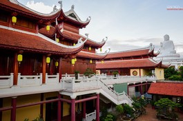 Một góc chùa Huệ Chiếu