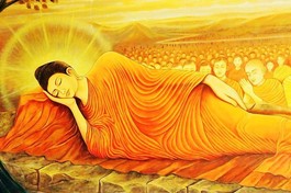 Đức Thế Tôn nhập niết-bàn (tranh Phật giáo nước ngoài)