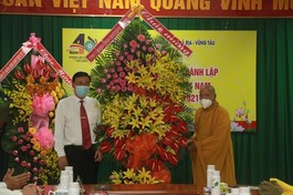 Đại lễ Kỷ niệm 40 năm thành lập GHPGVN tại điểm cầu tỉnh Bà Rịa - Vũng Tàu, Lâm Đồng