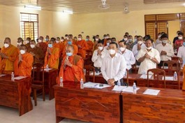 Hội Đoàn kết Sư sãi yêu nước tỉnh tổ chức hội nghị tổng kết Phật sự năm 2021