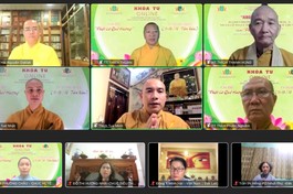 Phân ban Phật tử Hải ngoại khai mạc khóa tu online “Phật là quê hương”