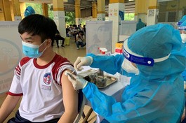 TP.HCM là địa phương đầu tiên trong cả nước tiêm vắc-xin cho trẻ em, khởi động từ ngày 27-10 - Ảnh: Bảo Minh