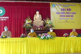 Đắk Lắk: Đại hội đại biểu Phật giáo huyện Buôn Đôn lần thứ II, nhiệm kỳ 2021-2026