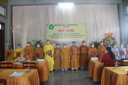 Bà Rịa - Vũng Tàu: Hội nghị tổng kết, chuẩn y nhân sự Ban Trị sự Phật giáo huyện Đất Đỏ