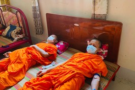 Chùa Sóc Xoài tổ chức hiến máu tình nguyện