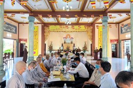 Bến Tre: Ban Trị sự Phật giáo huyện Thạnh Phú tổ chức hội nghị tổng kết công tác Phật sự