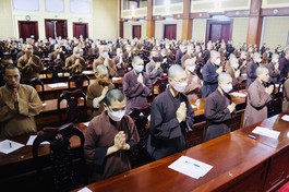 Học viện Phật giáo VN tại Hà Nội khảo sát chất lượng hệ Cử nhân Phật học khóa IX (2022-2026)