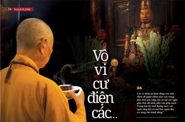 Bài đăng trên Giai phẩm Vu lan Phật lịch 2566 - Thiết kế: Phòng Mỹ thuật BGN/Tống Viết Diễn