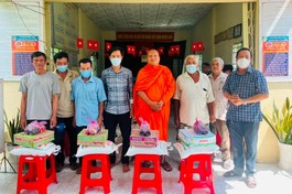 Trà Vinh: Các hoạt động từ thiện tại chùa Prơm, Thiên Phước và chùa Long Bửu