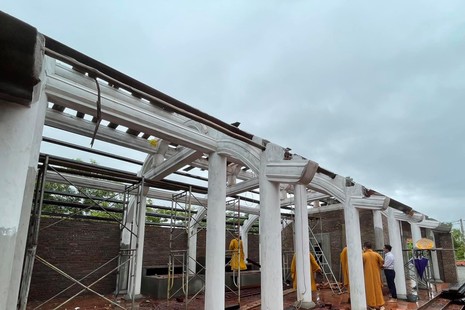 Công trình nhà thờ tổ chùa Chí Linh