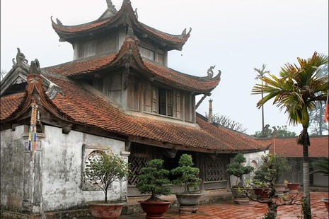 Chùa Bút Tháp - một trong các ngôi chùa tại miền Bắc Việt Nam