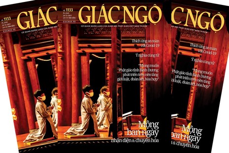 Báo Giác Ngộ số 1133: "Thích ứng an toàn với Covid-19"