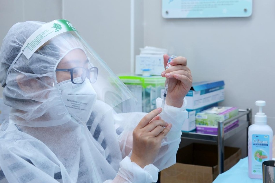 TP.HCM bước vào đợt 6 tiêm vắc-xin Covid-19, dự kiến kéo dài đến hết tháng 8 - Ảnh: Bảo Toàn/ BGN