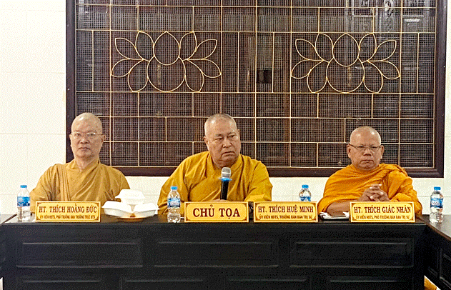 Tiền Giang: Ban Trị sự Phật giáo tỉnh họp triển khai hoạt động Phật sự