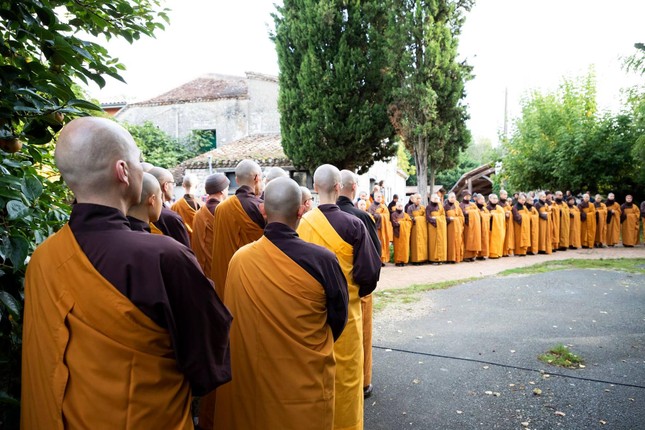 Hình ảnh lễ rước giới bổn trong Đại giới đàn Qua Bờ thuộc Đạo tràng Mai Thôn ảnh 27