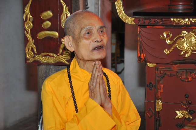 Đại lão Hòa thượng Thích Phổ Tuệ, bậc cao Tăng của Phật giáo Việt Nam thời hiện đại - Ảnh: Bảo Trinh/BGN