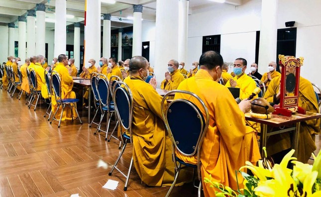 Nam Định: Lễ tạ pháp của hành giả trường hạ Trúc Lâm Thiên Trường ảnh 3