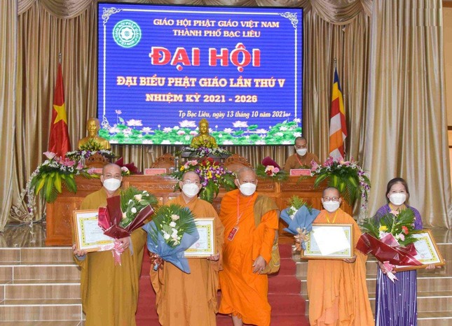 Đại hội đại biểu Phật giáo TP.Bạc Liêu lần thứ V (2021-2026) ảnh 2