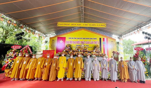 Tiền Giang: Thượng tọa Thích Trung Chánh làm Trưởng ban Trị sự Phật giáo huyện Châu Thành ảnh 4