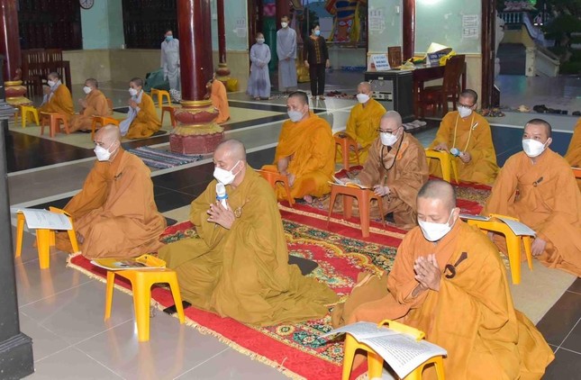 Bạc Liêu: Phật giáo tỉnh khai đàn đại lễ cầu an 7 ngày cầu nguyện bệnh dịch sớm tiêu trừ ảnh 2