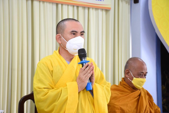 Bà Rịa - Vũng Tàu: Tổng kết Phật sự, trao quyết định chuẩn y nhân sự Ban Trị sự (2021-2026) ảnh 4