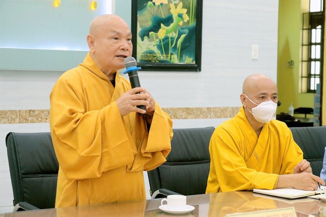 Hòa thượng Thích Thiện Nhơn khảo sát công tác tổ chức đại hội của Phật giáo Bình Dương ảnh 3