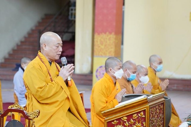 Hà Nội: Khóa tu "Ngày an lạc" trực tuyến, tại chùa Bằng nhân mùa gia hạnh Phổ Hiền ảnh 2