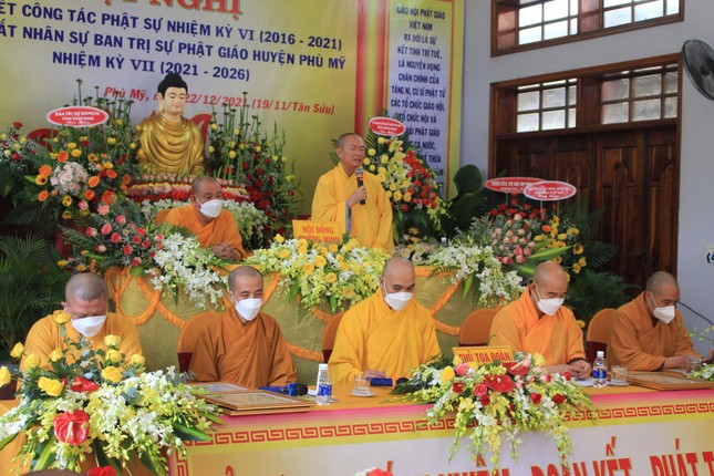 Bình Định: Hòa thượng Thích Chúc Thọ làm Trưởng ban Trị sự Phật giáo huyện Phù Mỹ ảnh 4