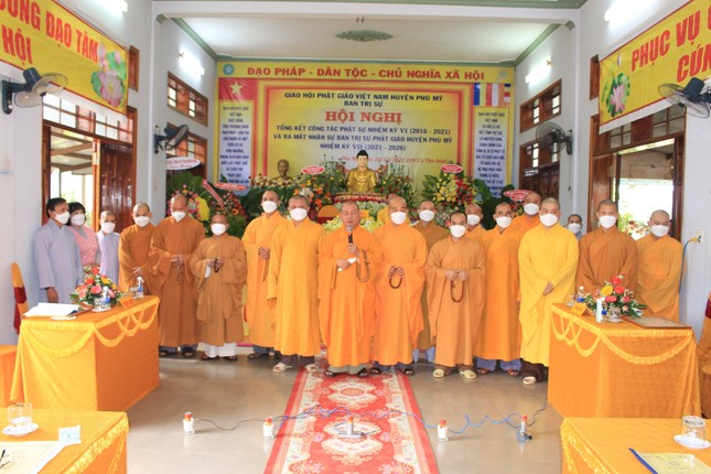 Bình Định: Hòa thượng Thích Chúc Thọ làm Trưởng ban Trị sự Phật giáo huyện Phù Mỹ ảnh 3
