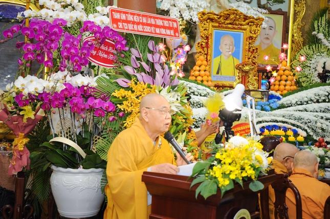 Trang nghiêm lễ tưởng niệm năm thứ 7 ngày Đại lão Hòa thượng Thích Trí Tịnh viên tịch ảnh 3