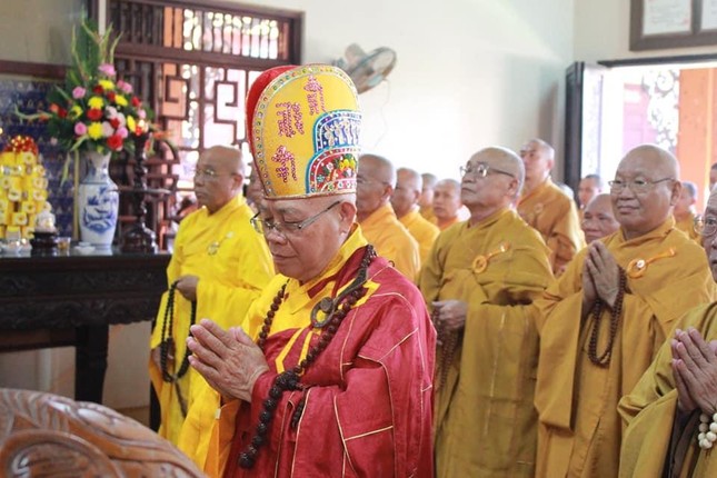 Bình Định: Lễ húy kỵ lần thứ 40 Hòa thượng Thích Tâm Hoàn tại chùa Long Khánh ảnh 1
