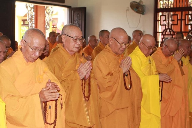 Bình Định: Lễ húy kỵ lần thứ 40 Hòa thượng Thích Tâm Hoàn tại chùa Long Khánh ảnh 2