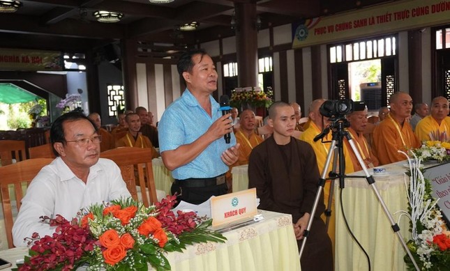 Phiên trù bị Đại hội đại biểu Phật giáo quận 12 nhiệm kỳ 2021-2026 ảnh 3