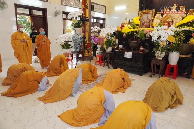 Lễ tưởng niệm Đại lão Hòa thượng Thích Tắc An nội bộ tại chùa Thiền Tôn 2 - TP.Thủ Đức ảnh 6