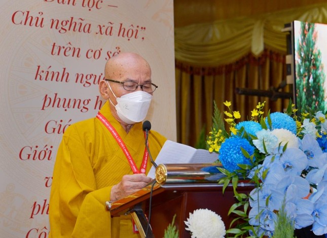 Thượng tọa Thích Thiện Nghĩa tiếp tục làm Trưởng ban Trị sự Phật giáo quận 6 ảnh 2