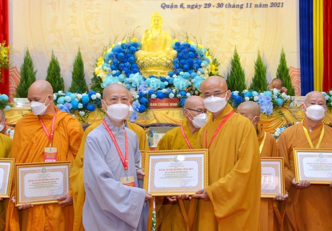 Thượng tọa Thích Thiện Nghĩa tiếp tục làm Trưởng ban Trị sự Phật giáo quận 6 ảnh 17