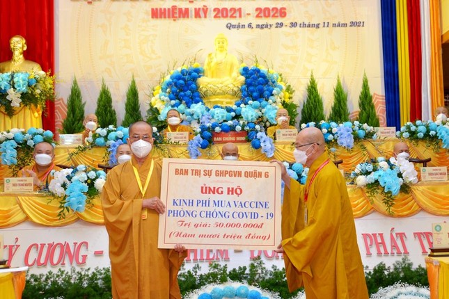 Thượng tọa Thích Thiện Nghĩa tiếp tục làm Trưởng ban Trị sự Phật giáo quận 6 ảnh 26
