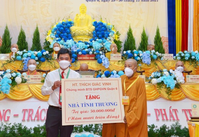 Thượng tọa Thích Thiện Nghĩa tiếp tục làm Trưởng ban Trị sự Phật giáo quận 6 ảnh 27