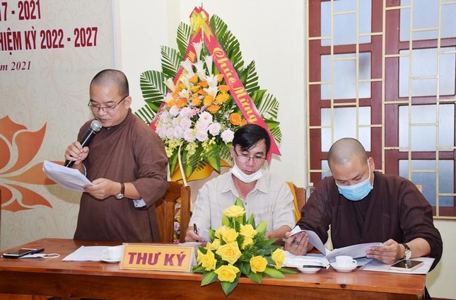 Quảng Trị: Hội nghị tổng kết Phật sự nhiệm kỳ 2017-2021, triển khai phương hướng sắp tới ảnh 1