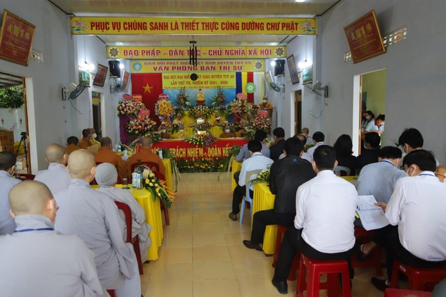 Phú Yên: Đại đức Thích Chúc Phát làm Trưởng ban Trị sự Phật giáo huyện Tuy An ảnh 4