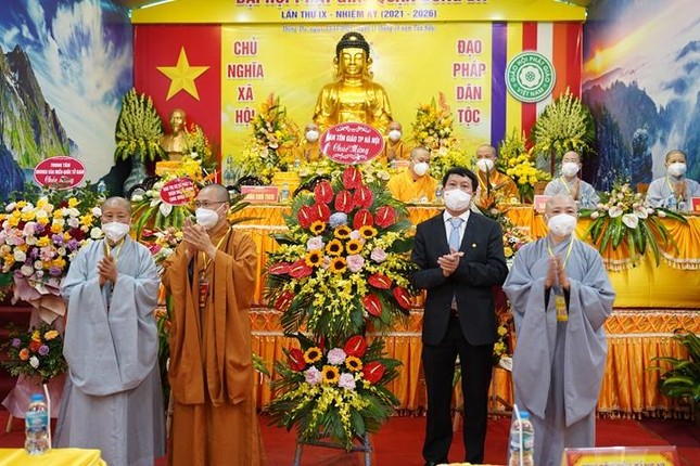 Hà Nội: Đại đức Thích Đức Hạnh làm Trưởng ban Trị sự GHPGVN quận Đống Đa (2021-2026) ảnh 2