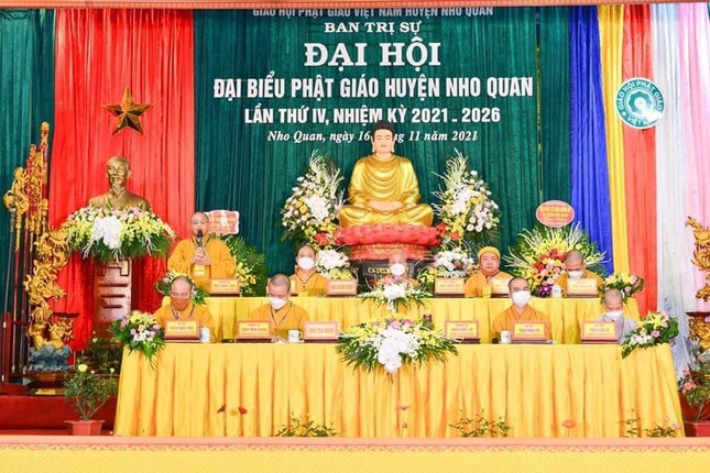 Ninh Bình: Phật giáo huyện Nho Quan khóa III (2016-2021) thành tựu nhiều Phật sự ảnh 1