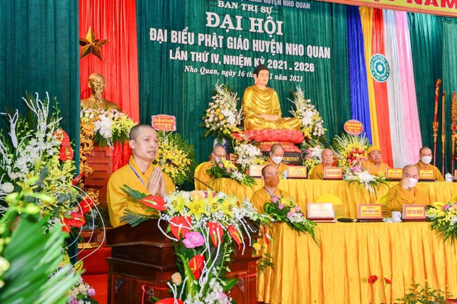 Ninh Bình: Phật giáo huyện Nho Quan khóa III (2016-2021) thành tựu nhiều Phật sự ảnh 5
