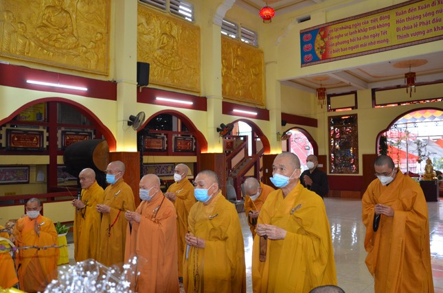 Lễ tưởng niệm húy nhật lần thứ 33 cố Hòa thượng Thích Từ Hạnh tại chùa Hòa Khánh ảnh 2